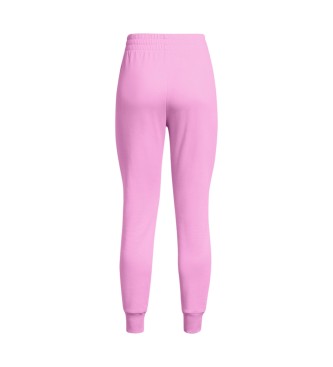 Under Armour Pantaloni da jogging in pile rosa Rival