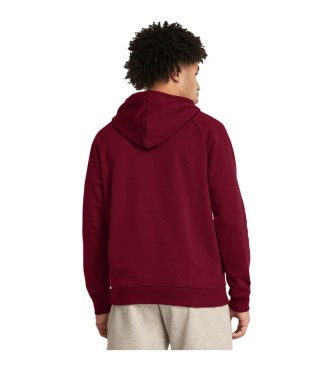 Under Armour UA Rival Fleece Hoody maroon