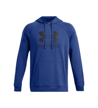 Under Armour Felpa con logo UA Rival Fleece Blu