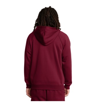 Under Armour Fleece sweatshirt Rival kastanjebruin