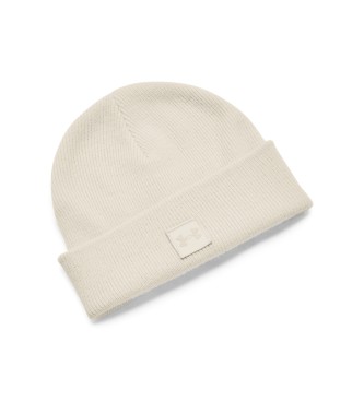 Under Armour Halftime Shallow beige beanie med veck