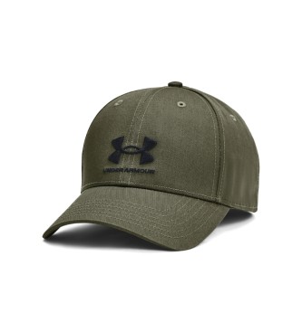 Under Armour Regulowana czapka Markowa zieleń