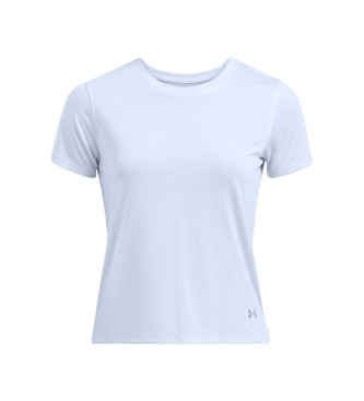 Under Armour UA Launch Korte Mouw T-shirt blauw