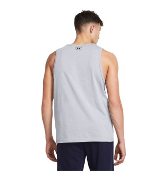 Under Armour T-shirt grigia con logo Sportstyle