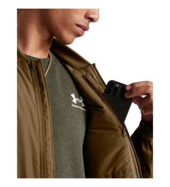 Under Armour Chaqueta bomber con aislamiento marrn