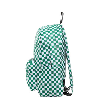 Vans Old Skool Grom Check Backpack green