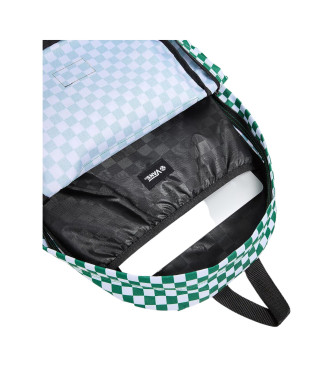 Vans Mochila Old Skool Grom Check verde