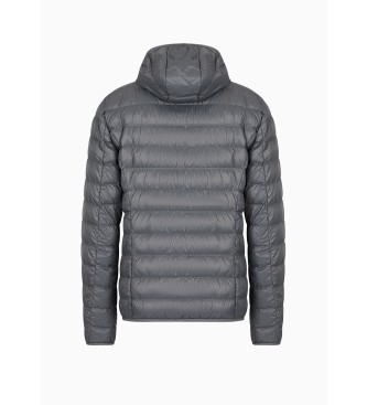 EA7 Chaqueta plegable Core Identity gris