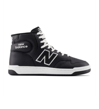 New Balance Skórzane trampki 480 High Tops czarne