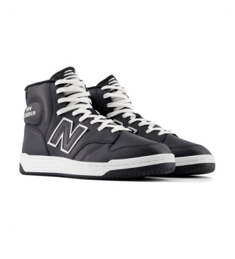 New Balance Leren sneakers 480 Hoge Tops zwart