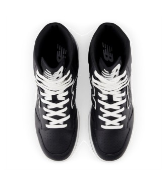 New Balance Baskets en cuir 480 High Tops noir