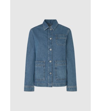 Pepe Jeans Sovracamicia Shelby blu