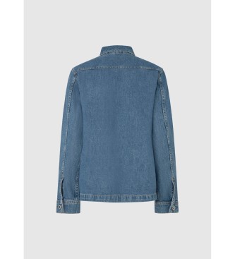 Pepe Jeans Sovracamicia Shelby blu