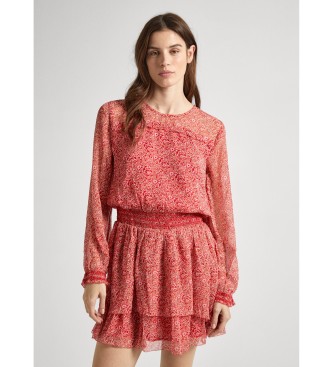 Pepe Jeans Bridget dress red