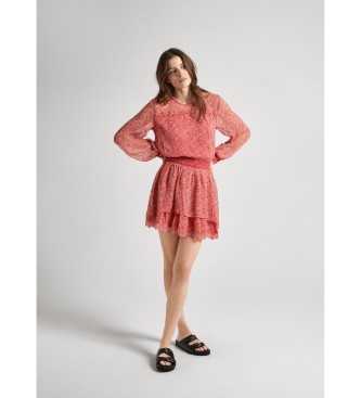 Pepe Jeans Vestido Bridget rojo