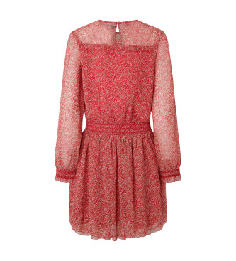 Pepe Jeans Vestido Bridget rojo