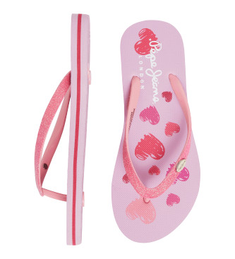 Pepe Jeans Chanclas Dorset Life rosa