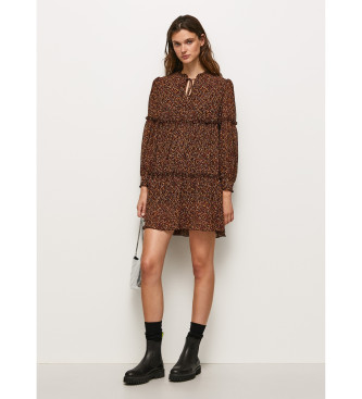 Pepe Jeans Brown Lalita dress