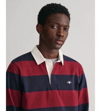 Gant Polo  rayures Heavy Shield rouge