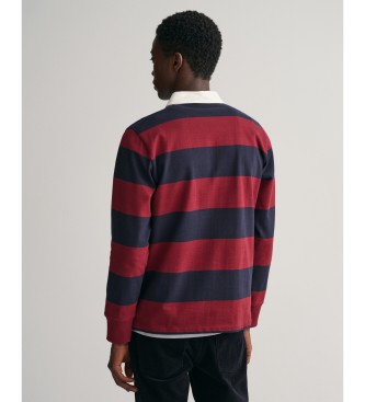 Gant Polo  rayures Heavy Shield rouge