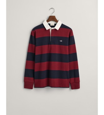 Gant Polo  rayures Heavy Shield rouge