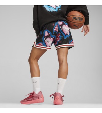 Puma Pantaloncini da basket neri Game Love