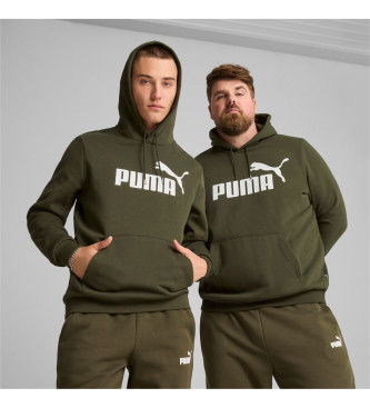 Puma Sudadera Ess Big Logo verde