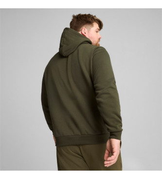 Puma Felpa verde Ess Big Logo