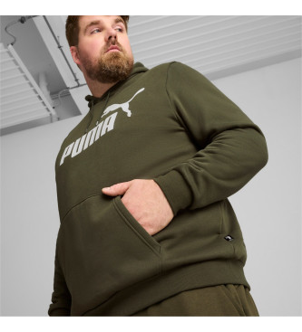 Puma Felpa verde Ess Big Logo