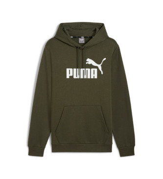 Puma Felpa verde Ess Big Logo