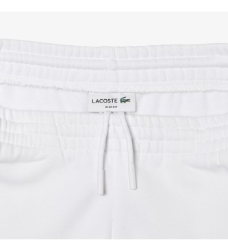 Lacoste Jogger hlače Felpa bele