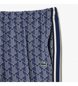 Lacoste Pantaloni della tuta blu scuro di Parigi