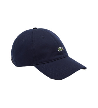 Lacoste Mtze mit Marine-Logo