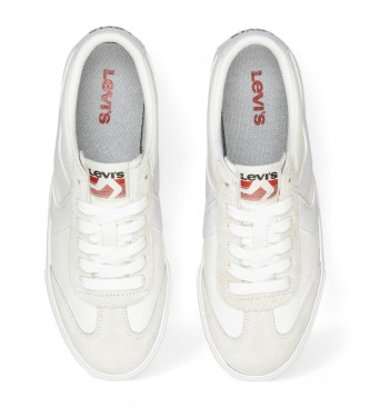 Levi's Sneak S sapatos de couro branco