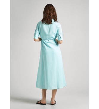 Pepe Jeans Schmirgelkleid blau