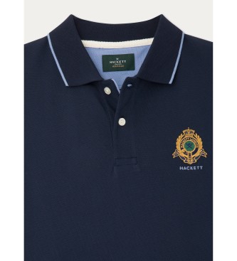 Hackett London Polo Heritage Logo navy