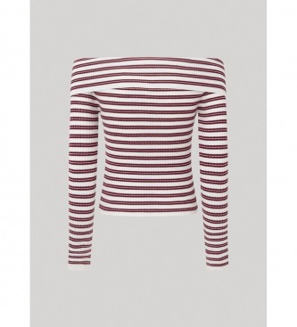 Pepe Jeans Top Danna bianco, rosso