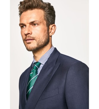 Hackett London Blazer classique bleu marine