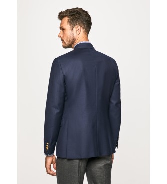 Hackett London Klassisk marinebl blazer