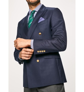 Hackett London Klassieke marineblazer