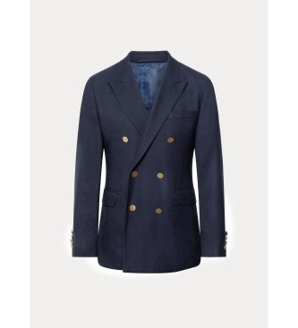 Hackett London Klassisk marinebl blazer