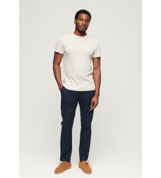 Superdry Marinbl slim fit chino-byxor 