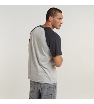 G-Star Camiseta Baseball Loose gris