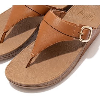 Fitflop Brown Lulu leather sandals