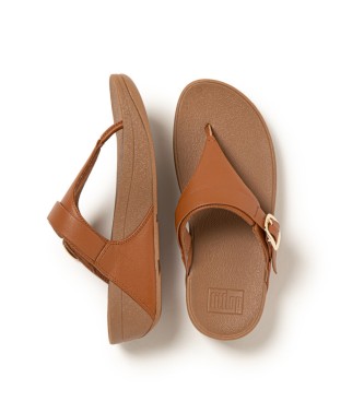 Fitflop Sandali Lulu in pelle marrone