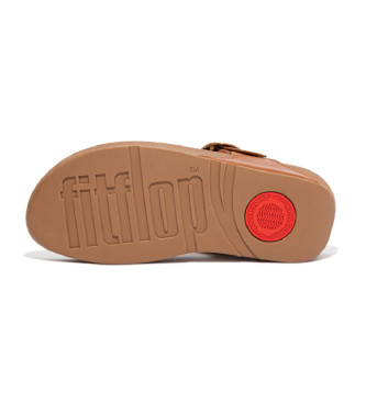 Fitflop Brune Lulu-sandaler i lder