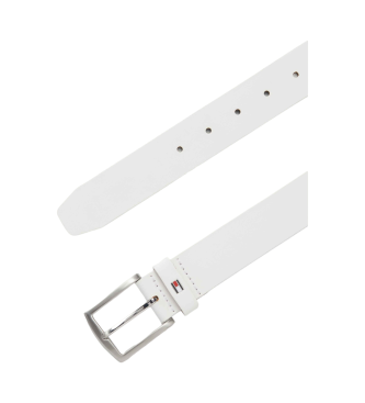 Tommy Hilfiger New Denton 3.5 leather belt white