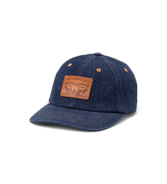 Levi's Cappellino Heritage rilassato per pap blu scuro