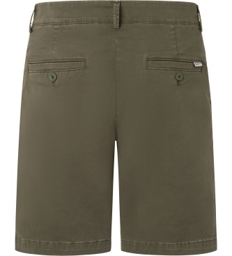 Pepe Jeans Bermudas Regular Chino verde