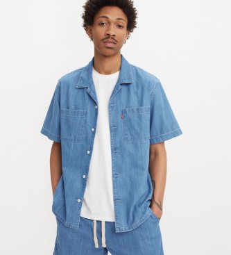 Levi's Kamp klassiek blauw overhemd